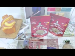 سفارشی چاپ شده 250g 500g بلند شدن کیسه پلاستیکی زپ کیسه برای بسته بندی مواد غذایی