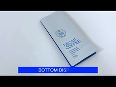 عمده فروشی 250 گرام 500 گرام 1 کیلو کیسه قهوه ی پایین صاف کیسه های بسته بندی دانه های قهوه با زیپ