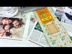 کیسه های بسته بندی کاغذی بلند با پنجره برای میوه های خشک شده ضد رطوبت