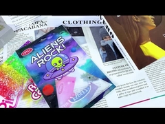 کوله های بسته بندی اسنک 180 میکروانی بسته بندی پلاستیکی سفارشی