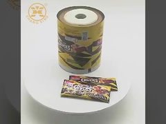 بسته بندی میان وعده های غذایی ورق آلومینیوم Energy Bar رول فیلم بسته بندی مواد غذایی Energy Bar بسته بندی