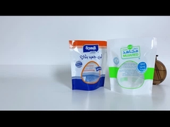 کیسه های بسته بندی پلاستیکی ایستاده ضد رطوبت با پنجره برای اسنک