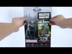 5 کیلوگرم 10 کیلوگرم 15 کیلوگرم 20 کیلوگرم پلاستیک Ziplock سگ گربه پالتو بسته بندی مواد غذایی کیسه ایستاده کیسه تخت پایین کیسه