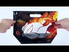 بسته بندی مرغ کباب شده با سایز چاپ شده با میکروویو