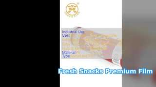 فیلم درجه غذا برای شیرینی بیسکویت چیپس