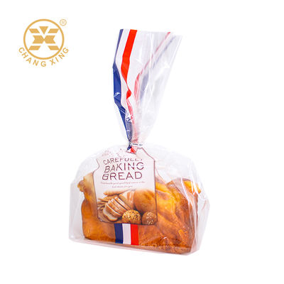 Custom Printed Bakery Bread Packaging Bags Loaf Sandwich Mini Cake Food Packaging Bag