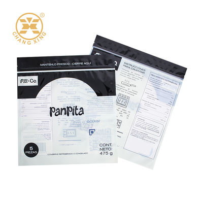 Custom Logo Panpita Tortillas Bag Plastic Vacuum Heat Sealed for Food Bread Packaging Bag