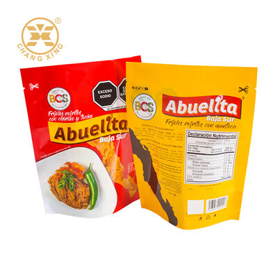 Custom Food Packaging Bags Customized Plastic Zipper Food Bags For Shrimp/Fish/Meat/Chicken Seafood Bags