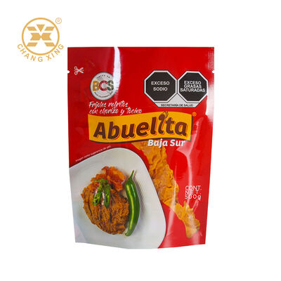 Custom Food Packaging Bags Customized Plastic Zipper Food Bags For Shrimp/Fish/Meat/Chicken Seafood Bags