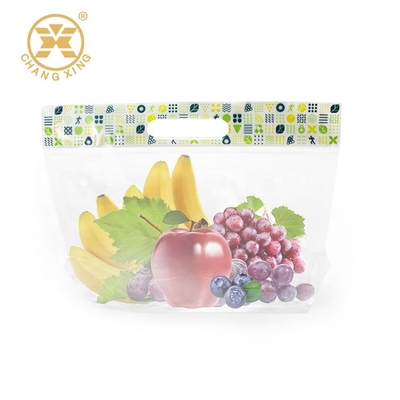 BOPP Spot UV Dry Fruit Packaging Bags Food Grade Fruit Stand Up Resealable Plastic