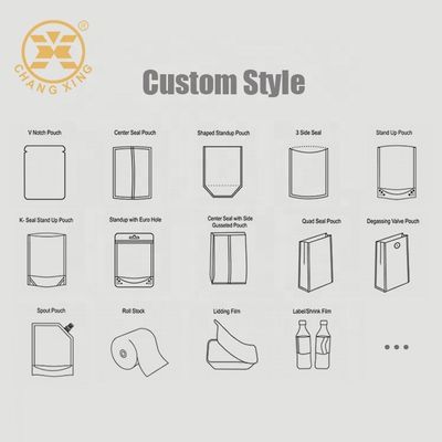 Matte Finished Soft touch zipper Bag Stand Up Pouch With Opaque Window