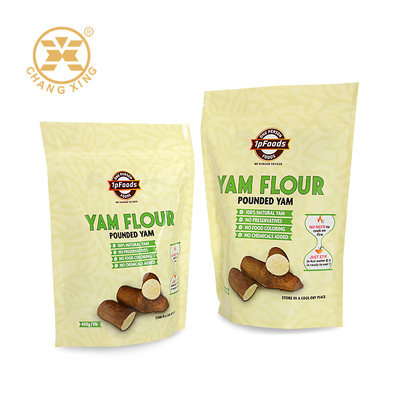 کیسه کیسه ای ایستاده پودر آرد یام کیسه کیسه آرد Cassava Maizena کیسه Doypack کیسه با زیپ