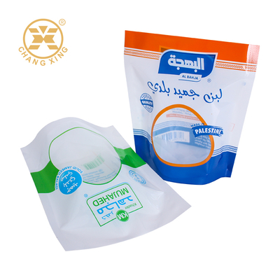 کوله ایستاده با زیپ برای بسته بندی مواد غذایی