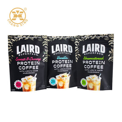 کیسه بسته بندی قهوه ای ضد رطوبت کیسه پودر پروتئین پلاستیکی