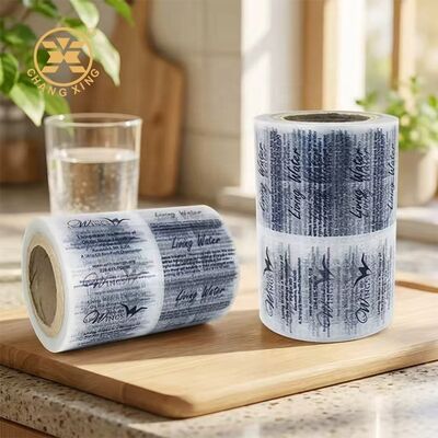 LDPE آب معدنی پلاستیکی فیلم بسته بندی رول مایع نوشیدنی آب آشامیدنی پاکت
