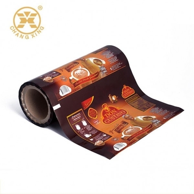 رول فیلم بسته بندی پلاستیکی درجه مواد غذایی کیسه های بسته بندی قهوه PE PET Heat Seal