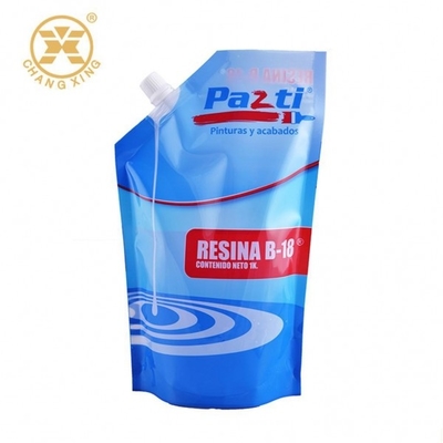 کیسه بسته بندی مواد شوینده ایستاده NY PE 2L برای محصولات مراقبت شخصی کیسه های ایستاده 1 کیلوگرمی