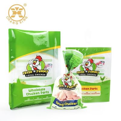 بسته بندی مرغ کامل منجمد تامین کنندگان بسته بندی مرغ بسته بندی مرغ کیسه PE برای بوقلمون / اردک / گوشت گاو / مرغ بسته بندی کیسه های پلاستیکی